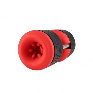 DUMBBELL| Auto Hollow 3D Textured Channel 10 Vibration Male Masturbator