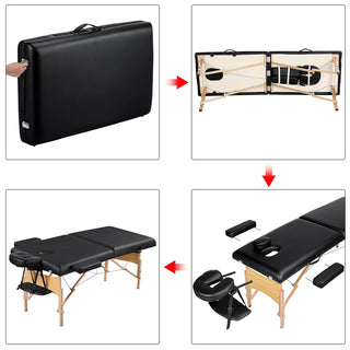 ObsidianFlex Adjustable Sensual Massage Table