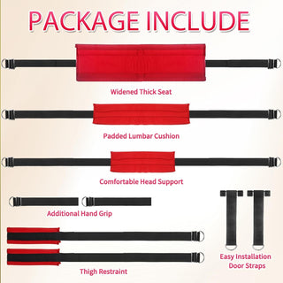 AxionCore Adjustable Door Sex Swing for Couples
