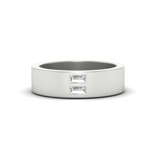 Equality Diamond Mens Wedding Ring