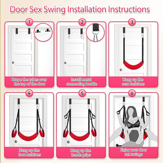 AxionCore Adjustable Door Sex Swing for Couples