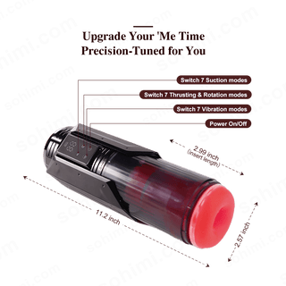 Gatling| App Control Thrusting and Rotation Male Stimulator