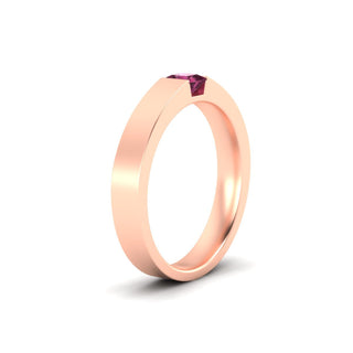 Half Bezel Solitaire | Engagement Ring