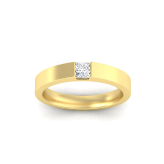 Half Bezel Solitaire | Engagement Ring