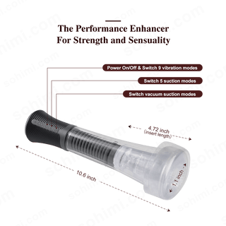 LACH| 3 in 1 Vibrating and Suction Male Penis Pump Sex Toy