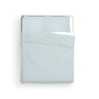 400TC Cotton Sateen Solid Duvet Cover Set