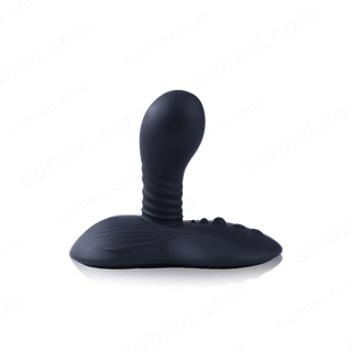 LUBIN| Rotating and Vibrating Prostate Massager Anal Dildo Butt Plug - MENAGERIE Intimates MENS Lingerie