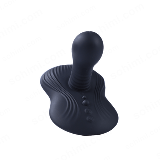 LUBIN| Rotating and Vibrating Prostate Massager Anal Dildo Butt Plug - MENAGERIE Intimates MENS Lingerie