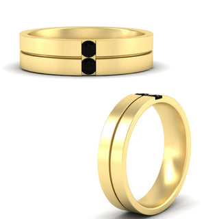 Mens 2 Stone | Wedding Band