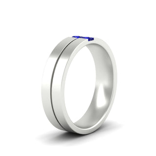 Mens 2 Stone | Wedding Band