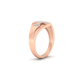 Cross Engagement Ring