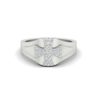 Cross Engagement Ring