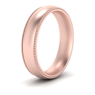 Milgrain Wedding Band | 4 mm
