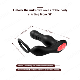 Petalwish 2 | App Control Anal Vibrator Strong Vibrating(No Remote Control) - MENAGERIE Intimates MENS Lingerie