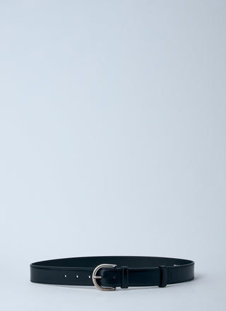 Prada Black Leather Belt