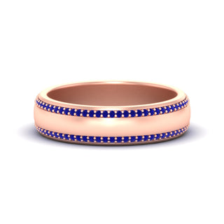 Beveled Edge Matte Eternity | Engagement Ring - MENAGERIE Intimates MENS Lingerie