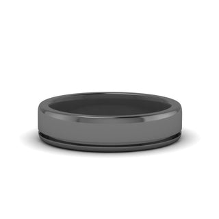Satin Inlay Wedding Rings - MENAGERIE Intimates MENS Lingerie