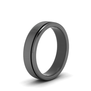 Satin Inlay Wedding Rings - MENAGERIE Intimates MENS Lingerie