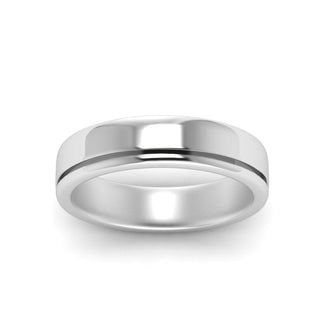 Satin Inlay Wedding Rings - MENAGERIE Intimates MENS Lingerie