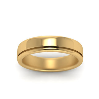 Satin Inlay Wedding Rings - MENAGERIE Intimates MENS Lingerie