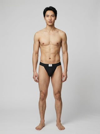 Snap Thong - Black