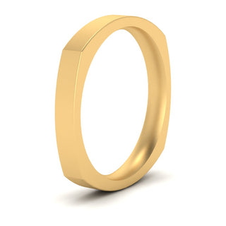 Square Wedding Band | 4 mm - MENAGERIE Intimates MENS Lingerie