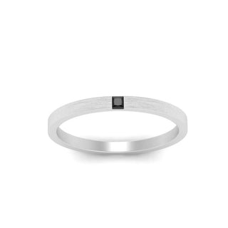 Thin Princess Cut Mens Band Ring - MENAGERIE Intimates MENS Lingerie