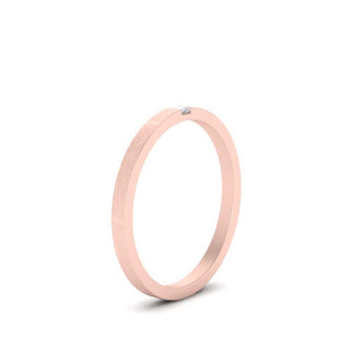Thin Princess Cut Mens Band Ring - MENAGERIE Intimates MENS Lingerie