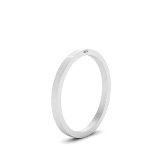 Thin Princess Cut Mens Band Ring - MENAGERIE Intimates MENS Lingerie