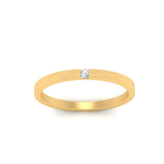 Thin Princess Cut Mens Band Ring - MENAGERIE Intimates MENS Lingerie