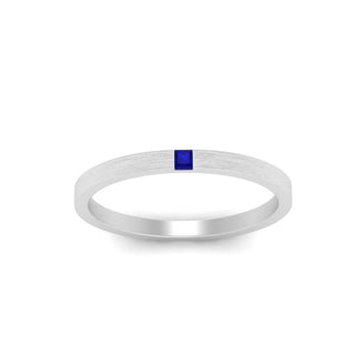 Thin Princess Cut Mens Band Ring - MENAGERIE Intimates MENS Lingerie