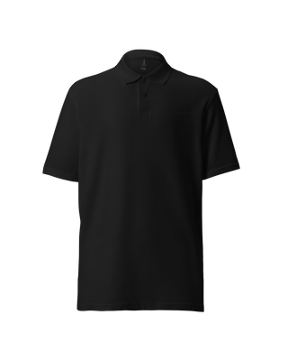 POLO  | 100% COTTON | BLACK EMBROIDERY