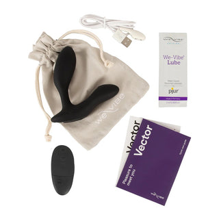 WE VIBE | VECTOR VIBRATING MASSAGER FOR PROSTATE WITH APP - MENAGERIE Intimates MENS Lingerie