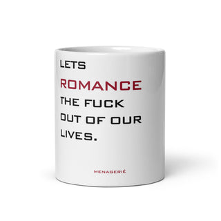 White glossy mug - MENAGERIE Intimates MENS Lingerie
