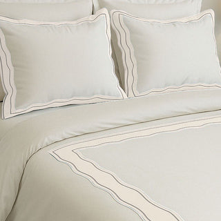Sagrisa Applique Embroidery Cotton Duvet Cover Set