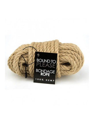 Hemp Bondage Rope – 10 Meters - MENAGERIE Intimates MENS Lingerie