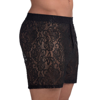 BOXER SHORT in LACE - MENAGERIE Intimates MENS Lingerie