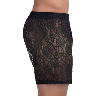 BOXER SHORT in LACE - MENAGERIE Intimates MENS Lingerie