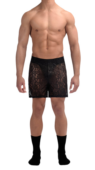 BOXER SHORT in LACE - MENAGERIE Intimates MENS Lingerie