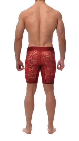 MIDWAY BRIEF | RED | Rose Signature Edition - MENAGERIE Intimates MENS Lingerie