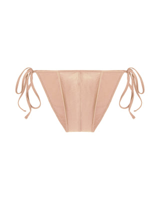 SIDE TIE BIKINI in SAND | SWIMWEAR by MENAGERIE - MENAGERIE Intimates MENS Lingerie