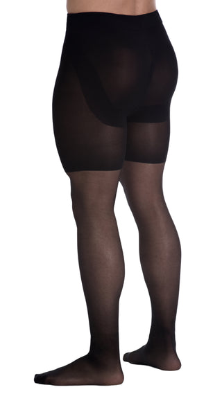 Sheer Fly Contour Tights - MENAGERIE Intimates MENS Lingerie