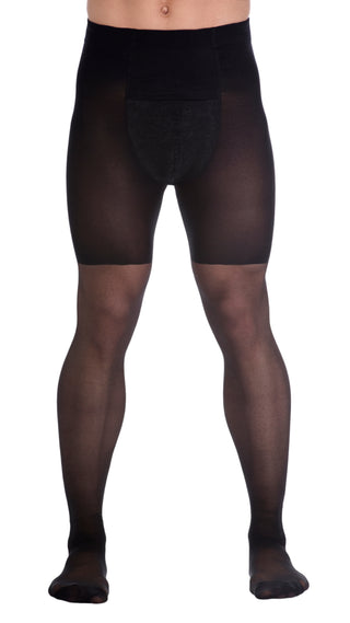 Sheer Fly Contour Tights - MENAGERIE Intimates MENS Lingerie